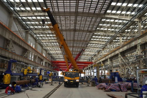 再升级 我国首个海洋油气装备制造智能工厂二期工程主体完工